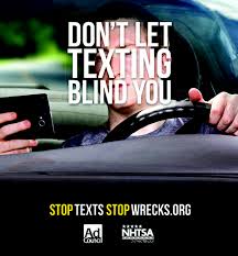 don't let texting blind you