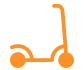 electric scooter icon